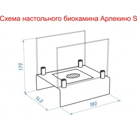LUX FIRE Арлекино М (белый, красный, черный)